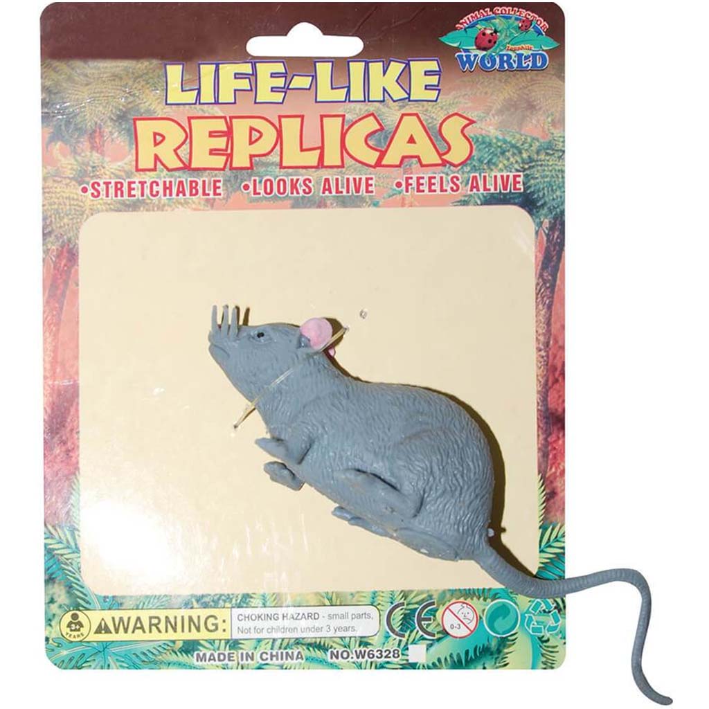 Life Like Replicas Soft Rat 