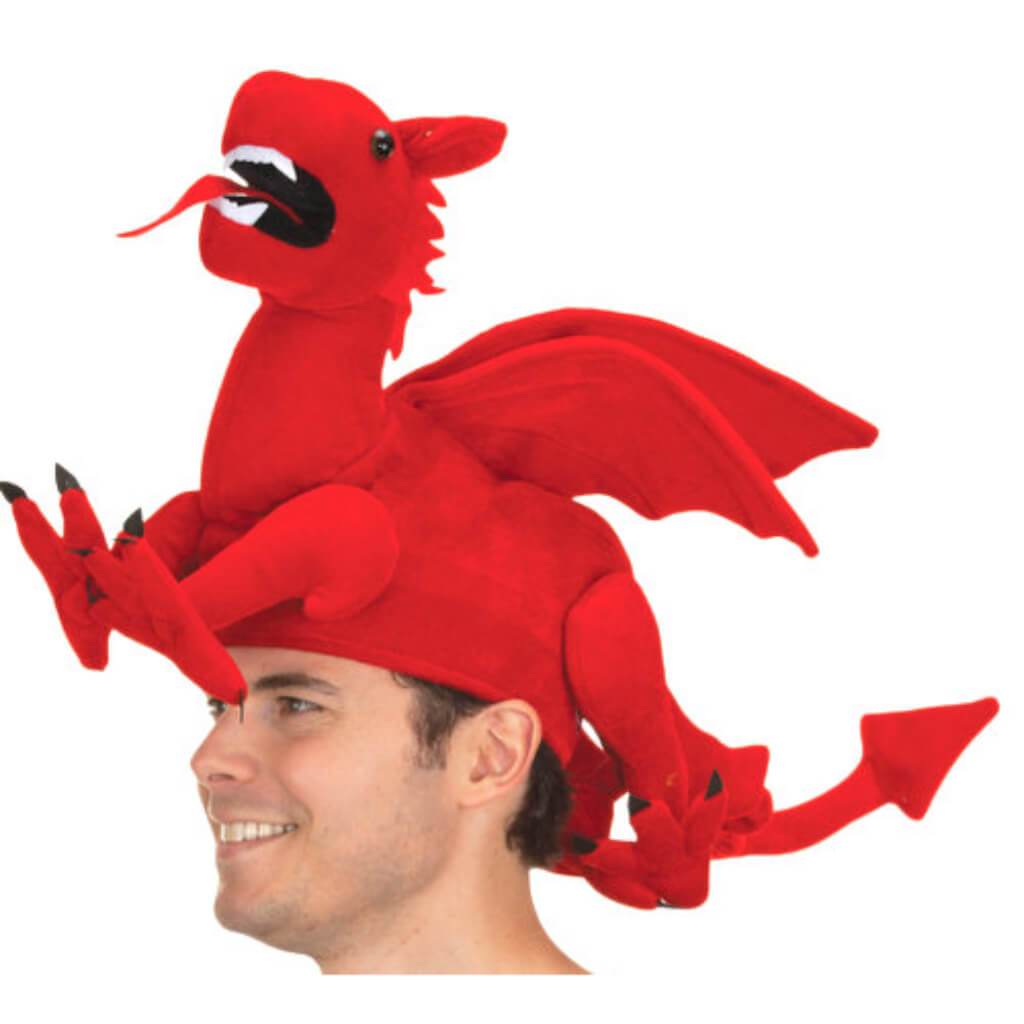 Red Velvet Griffin Hat 