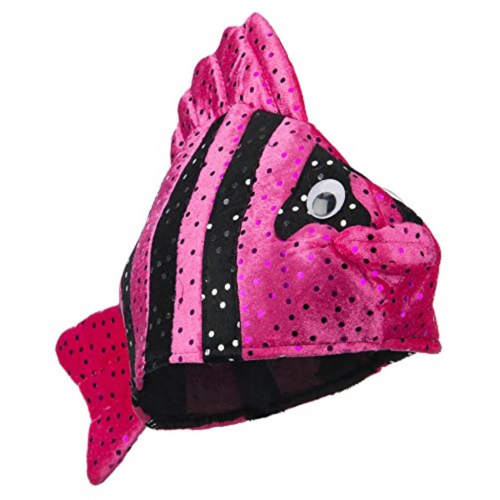 Fish Hat Velvet Striped