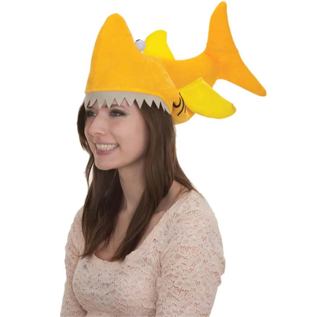 Shark Hat Orange 