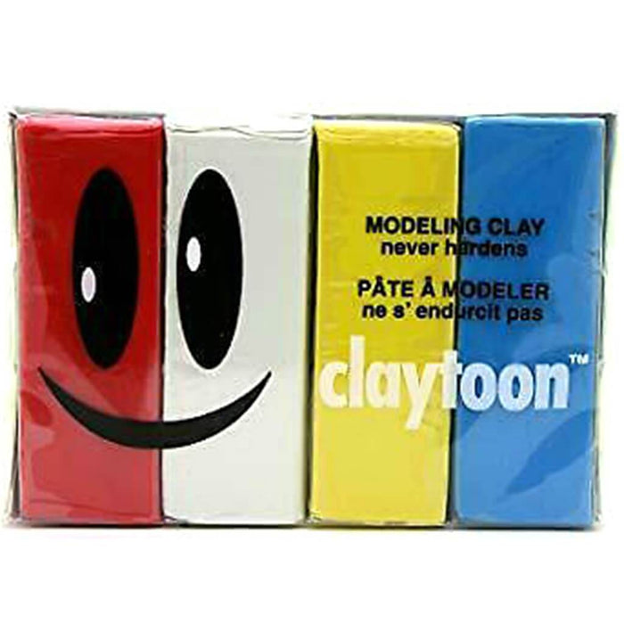 Claytoon Clay Sets Circus Rose, Sky, White, Yellow