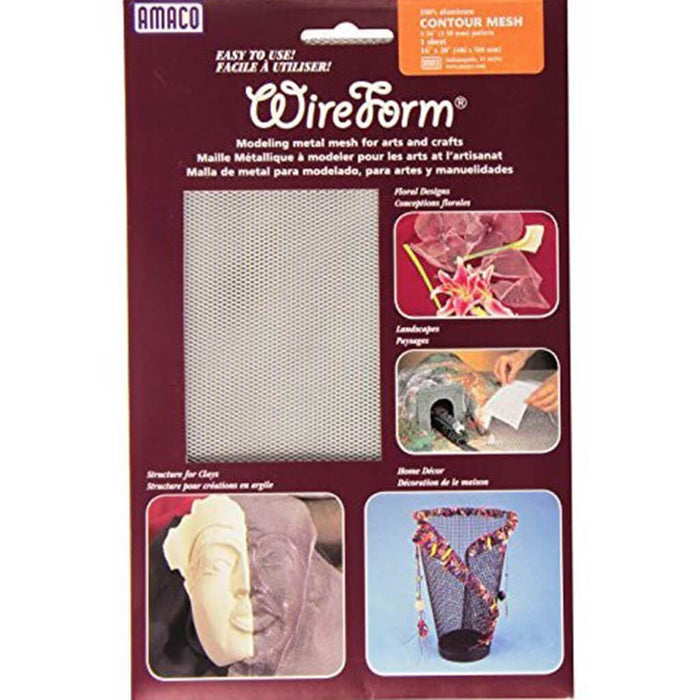 WireForm Aluminum 16in x 20in 1/16in Mesh Contour