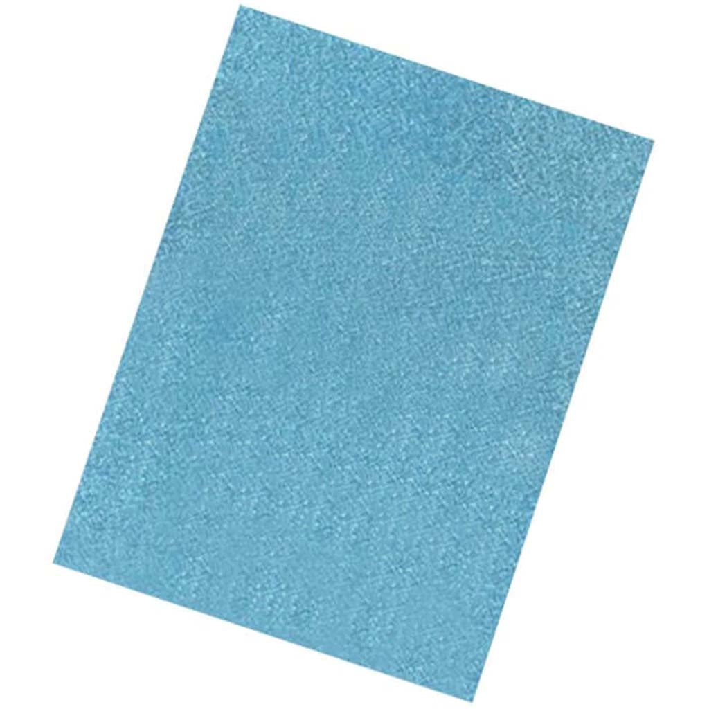 Fun Foam Glitter Sheets 9in x 12in Light Blue