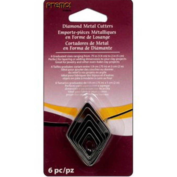 6-Piece Premo Graduated Cutter Set Diamond