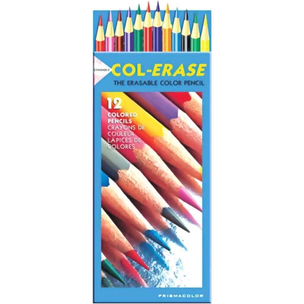 Erasable Colored Pencil Prismacolor Col-Erase 12pc