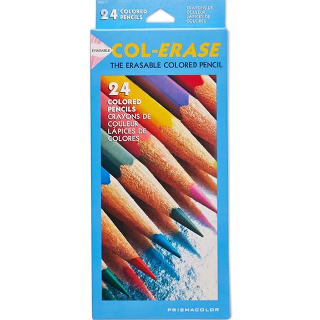 Erasable Colored Pencil Prismacolor Col-Erase 24pc