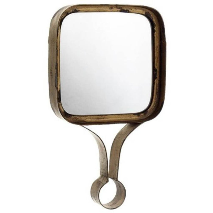 Metal Hanging Mirror 
